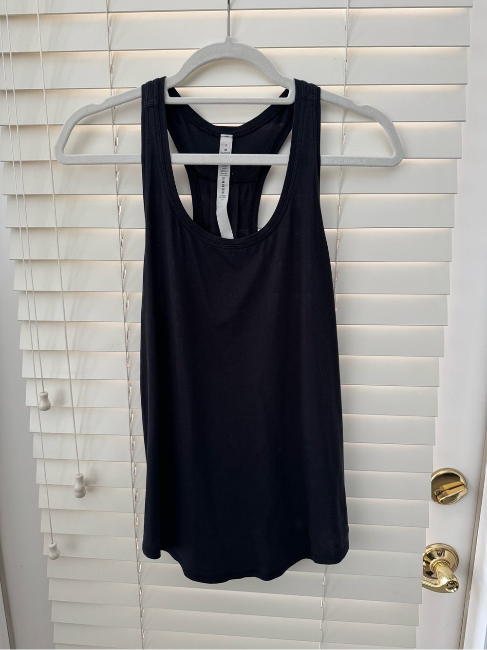 Lululemon Love Tank Pleated Black - Picture 2 of 7